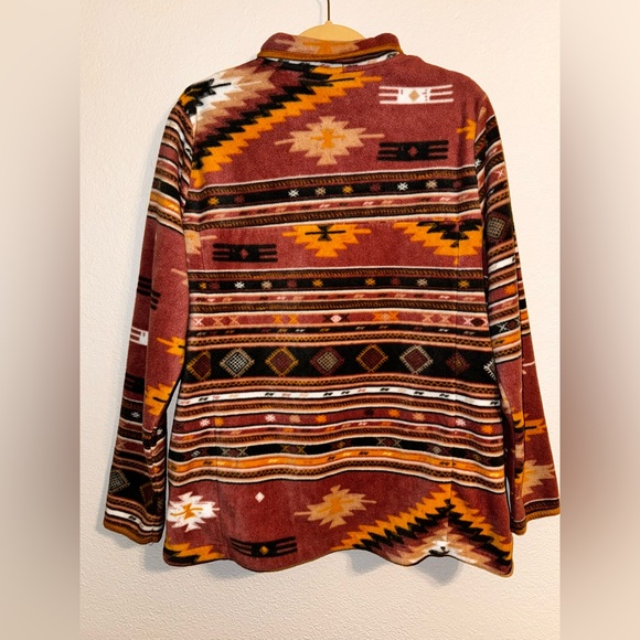 Simply Southern Women’s Aztec Pattern Fleece - Picture 2 of 4